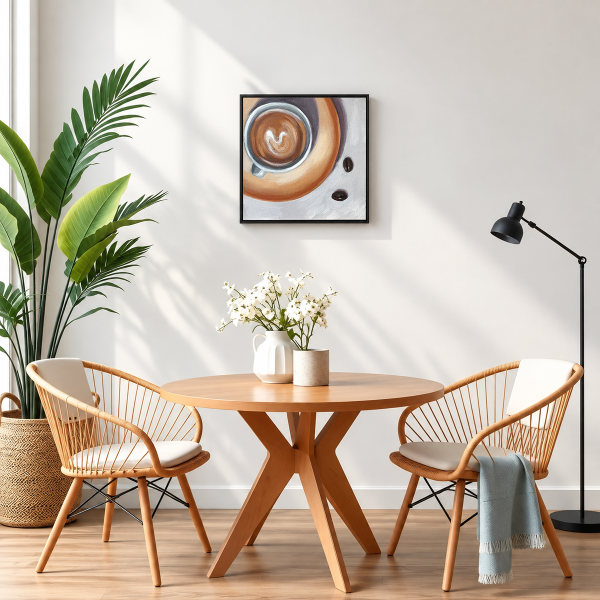 Coffee from Above | Harmony Still Life Painting Original