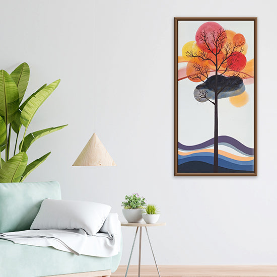 Tree of Hues Painting | Whispers of the Tree| Handmade Painting