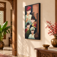 Wari Devotion | Wari Pilgrims Vitthal Painting by Sajaao - Image 3