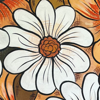 White Daisy Bloom | White Daisy Flowers Painting by Sajaao - Image 3
