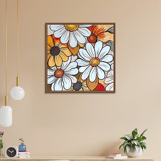 Autumn Blooms Flower Art | Best Paintings for Office