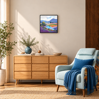 Bluffs Above the Bay | Sea Cliff Landscape Painting by Sajaao - Image 2