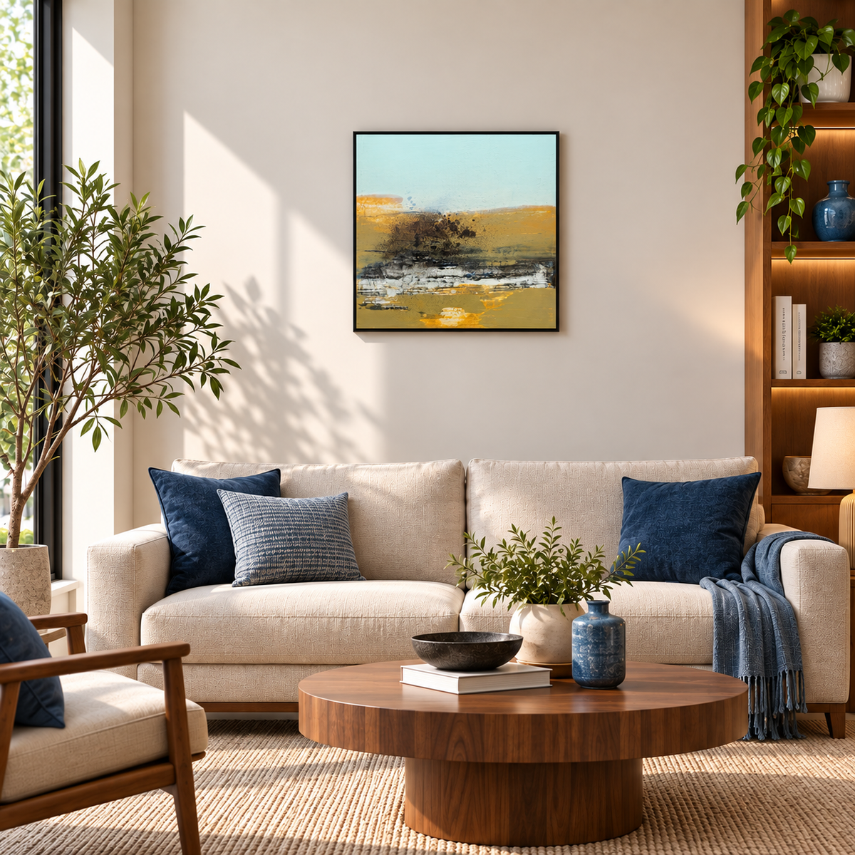 Desert Edge Abstraction II | Abstract Landscape Painting