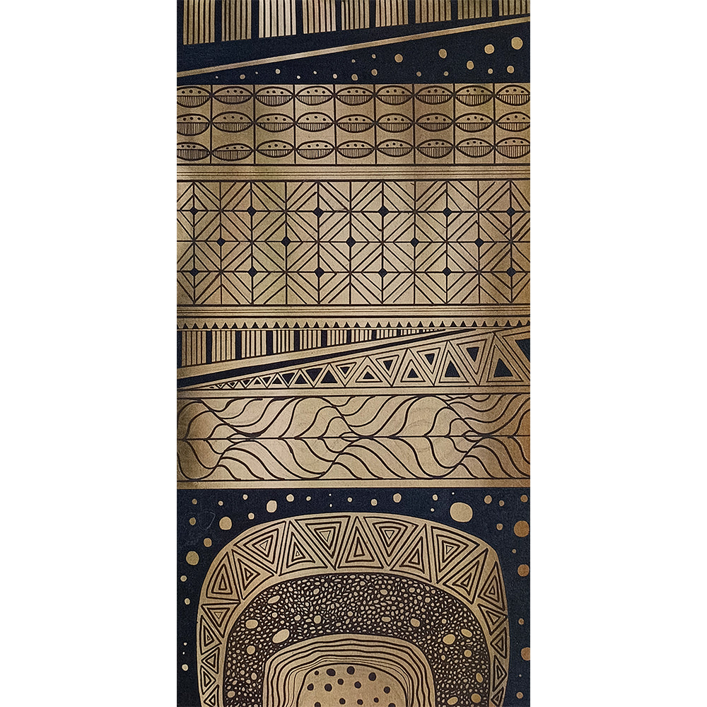 Abstract Design Pattern Art 1 | Detailed Patterned Handmade Painting