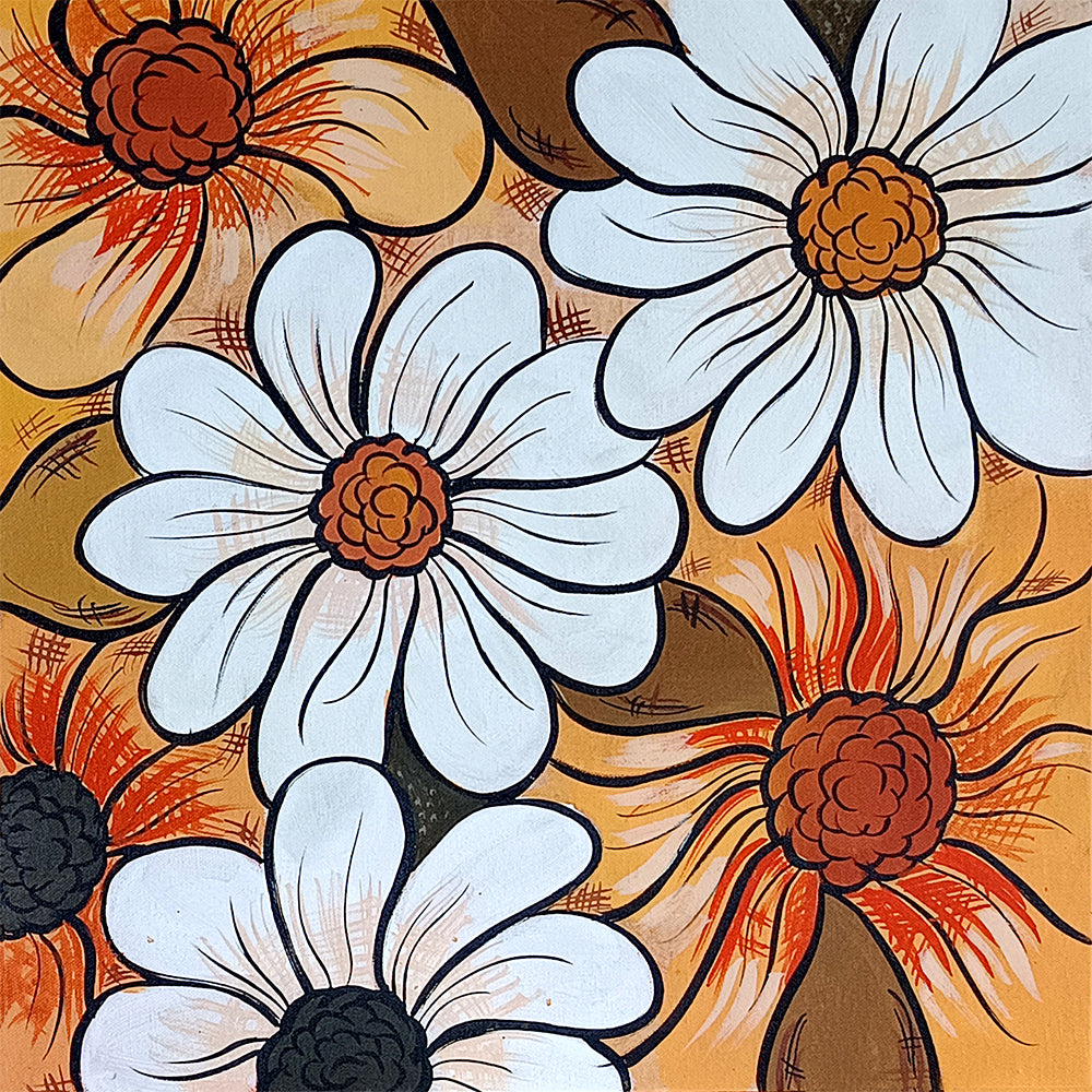 Rustic Blossoms Flower Art | Best Paintings for Office