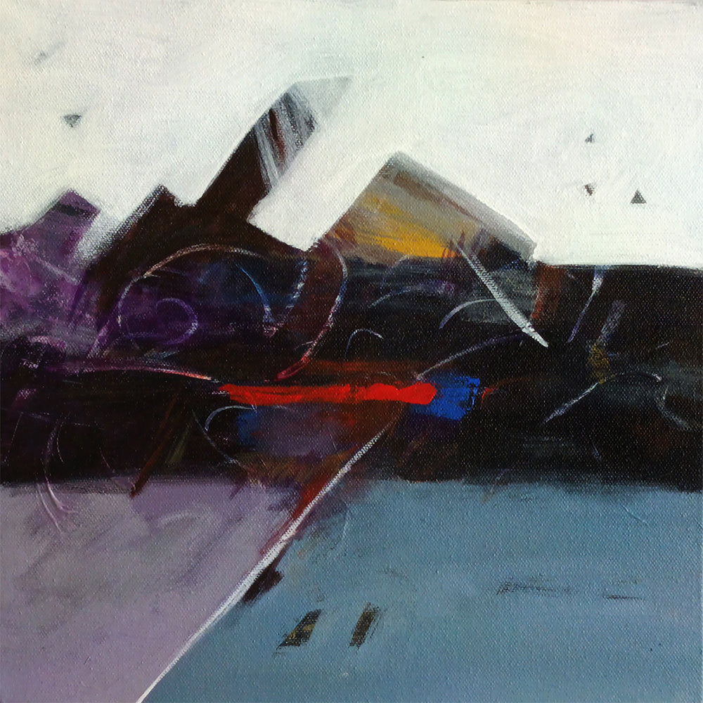 City Fragments Paintings | Abstract Art | Vibrant Abstract Handmade Painting