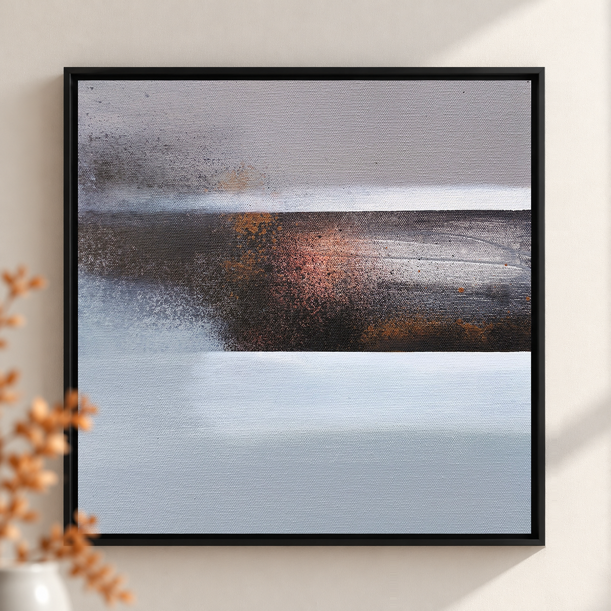 Drift of Embers II | Abstract Colour Painting by Sajaao