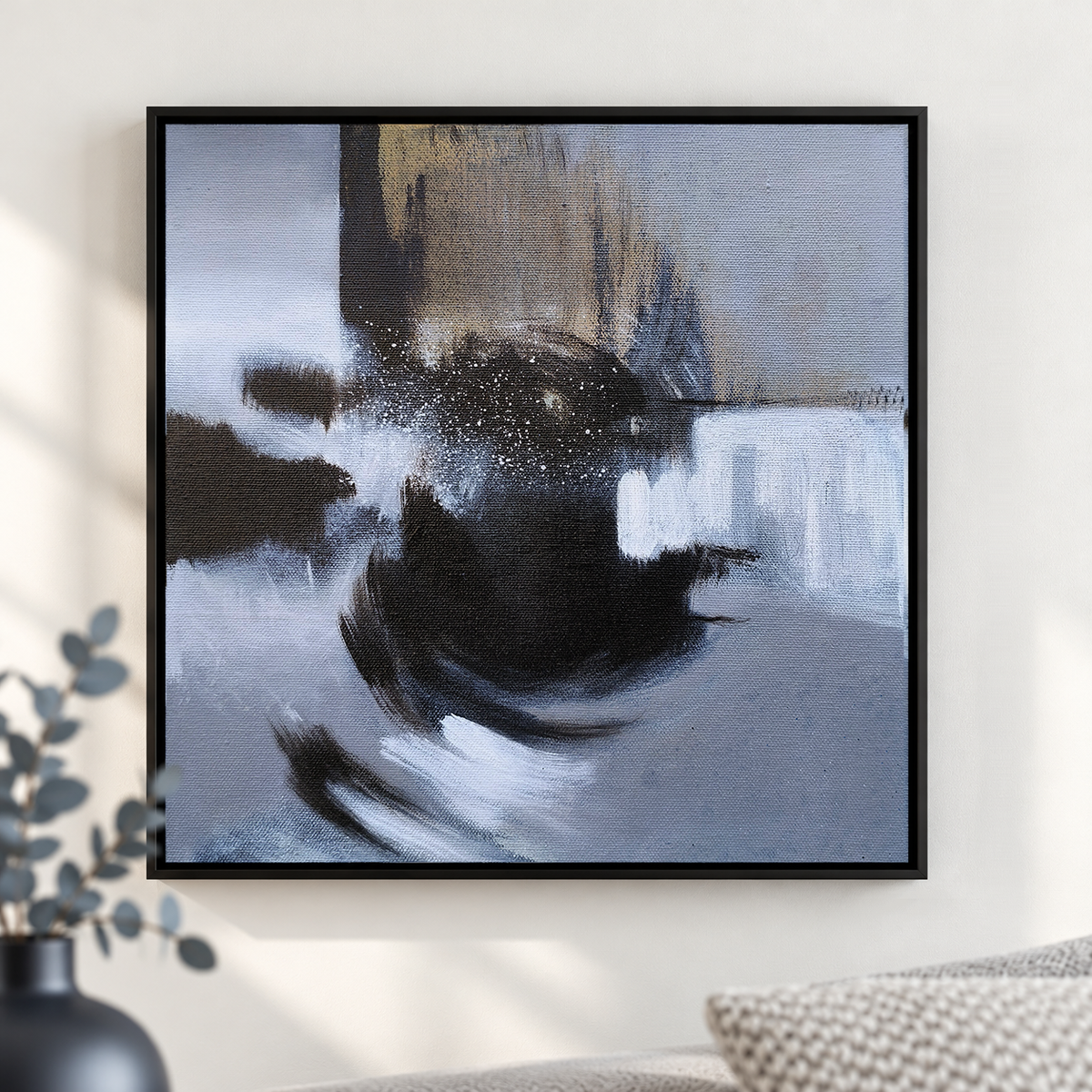 Storm Cloud Burst II | Abstract Colour Painting by Sajaao
