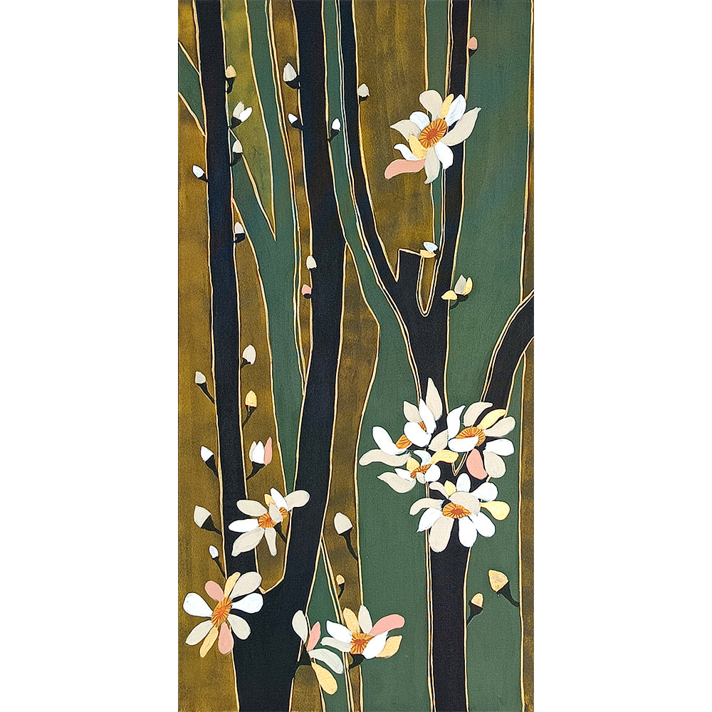 Whispers of Spring Art | Landscape Handmade Painting | Paintings for Living Room