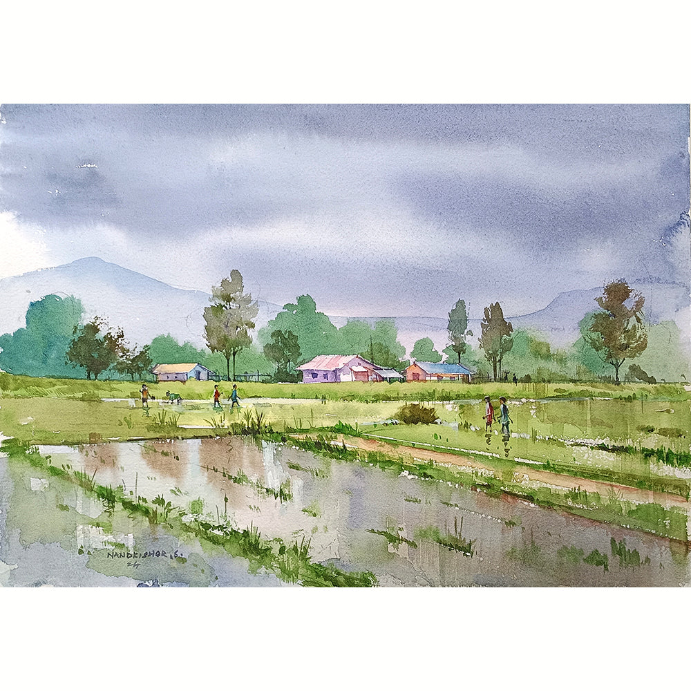 Fields Awaiting Rain