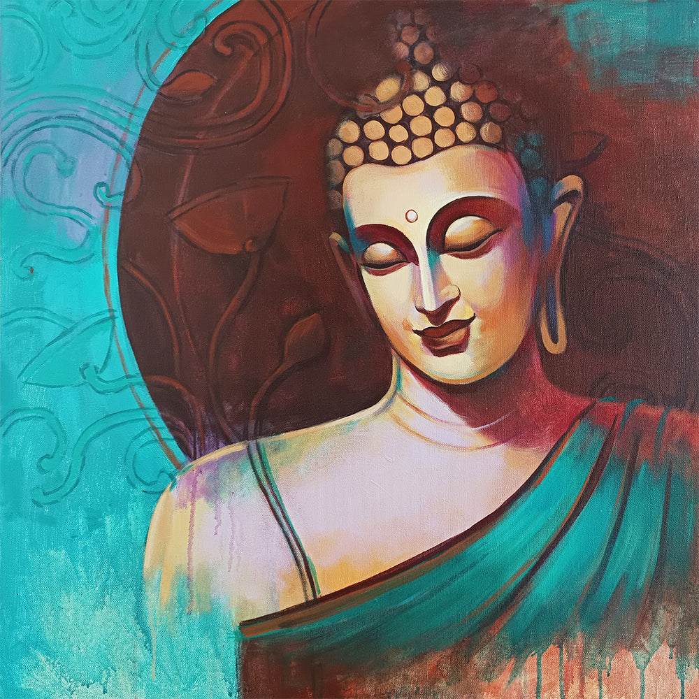 Stillness Speaks | Minimalist Buddha Art for Peaceful Homes