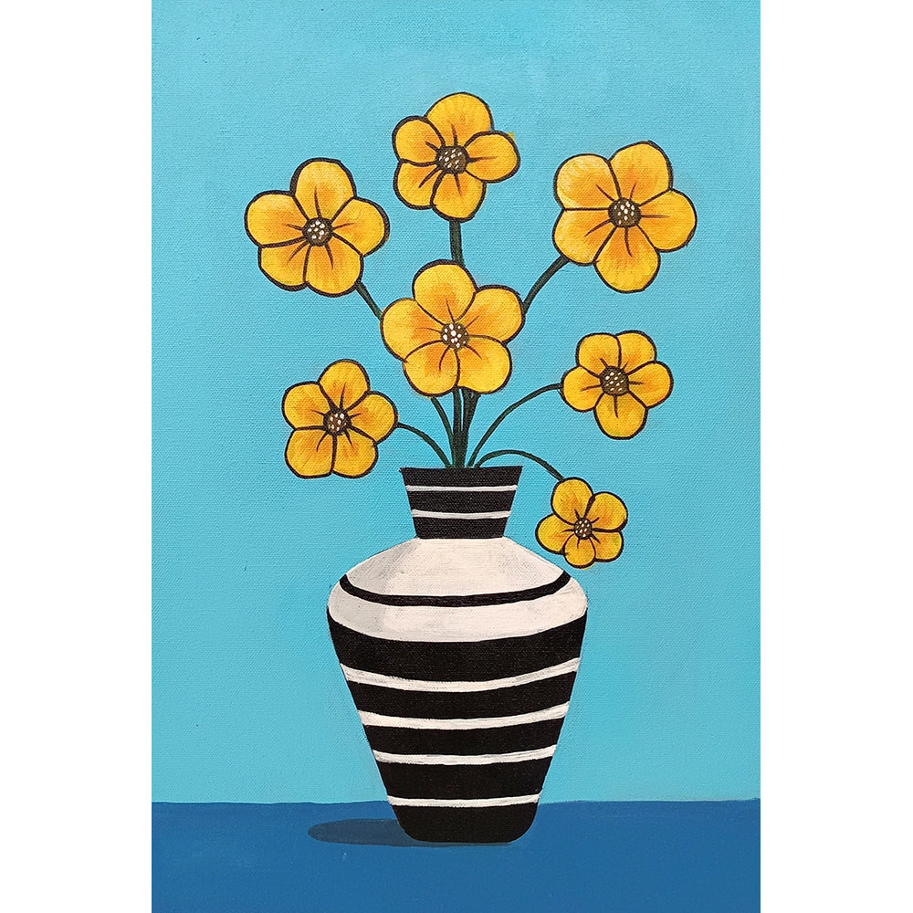 Still in Bloom Floral Paintings | Whispers of Flowers | Original Handmade Floral Paintings