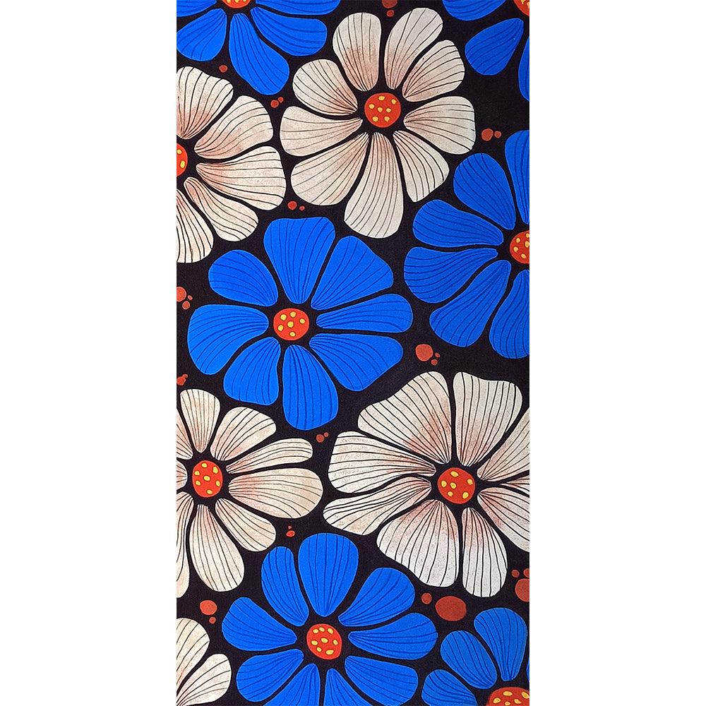 Modern Floral Wishpers Art | Blooming Canvas Handmade Flower Paintings Online