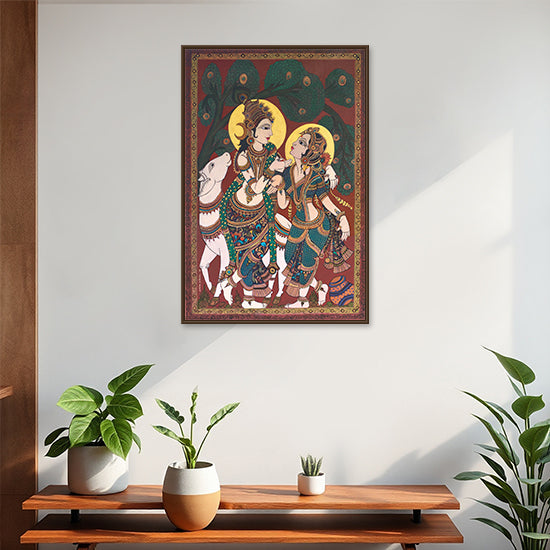 Kalamkari Krishna