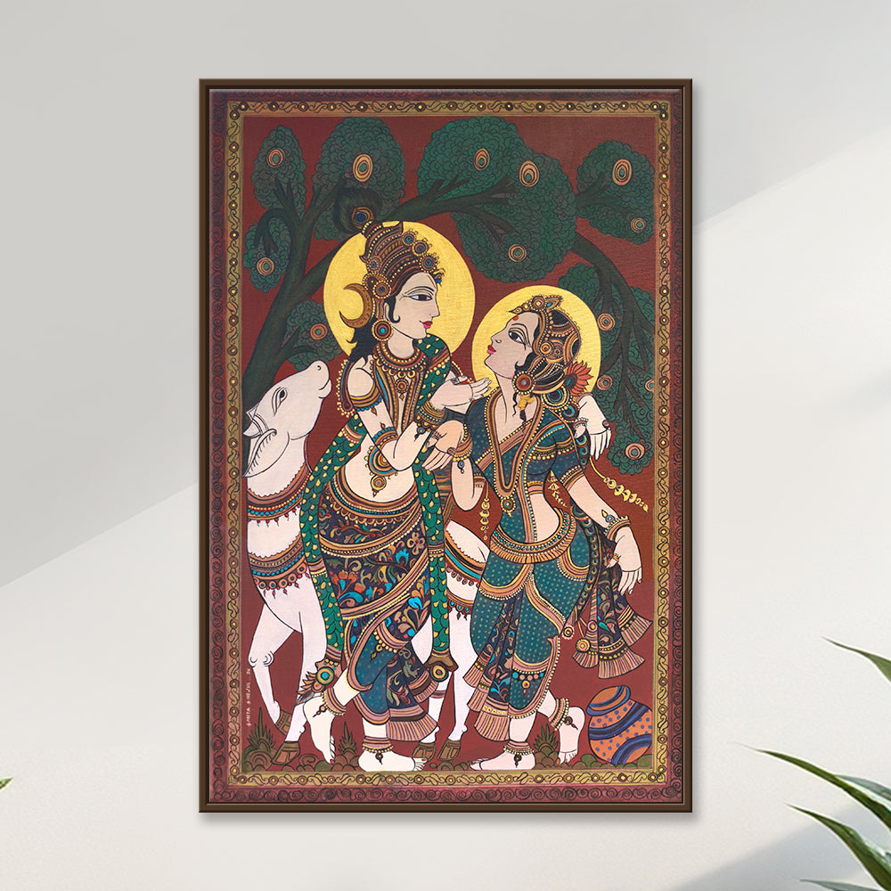 Kalamkari Krishna