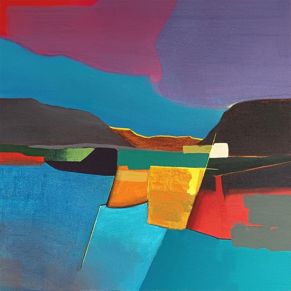 Tonal Drift Abstract Art | Colorful Abstract Painting