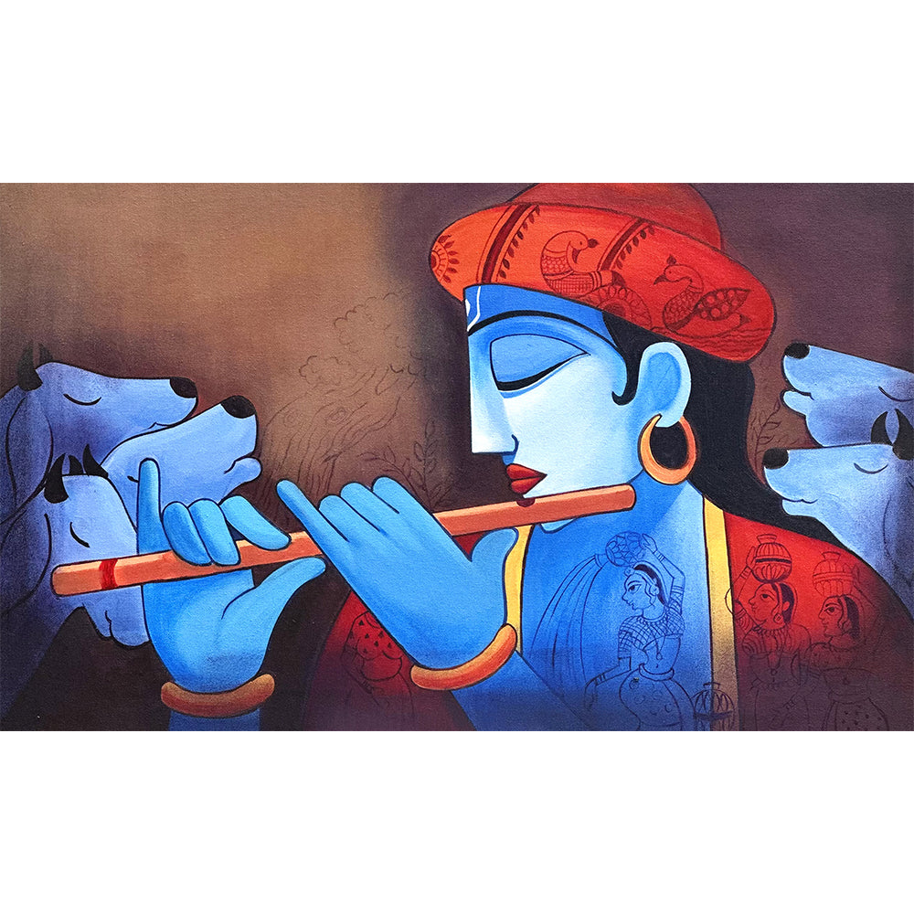 Cows and Flute