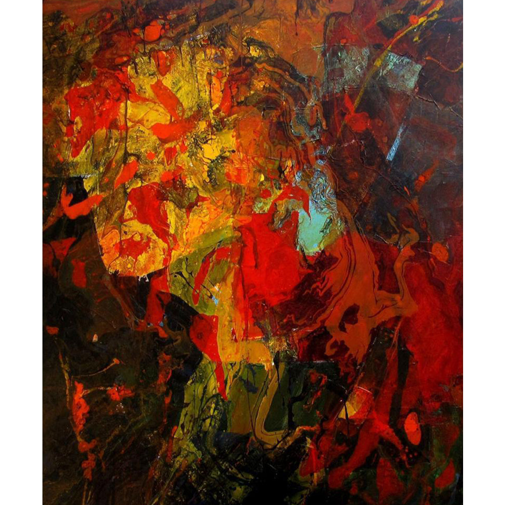 Mix Media On Canvas 8