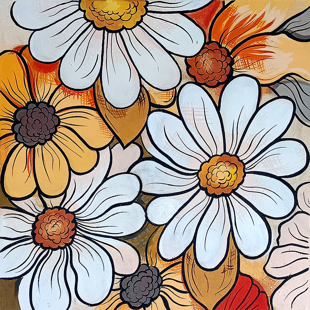Autumn Blooms Flower Art | Best Paintings for Office