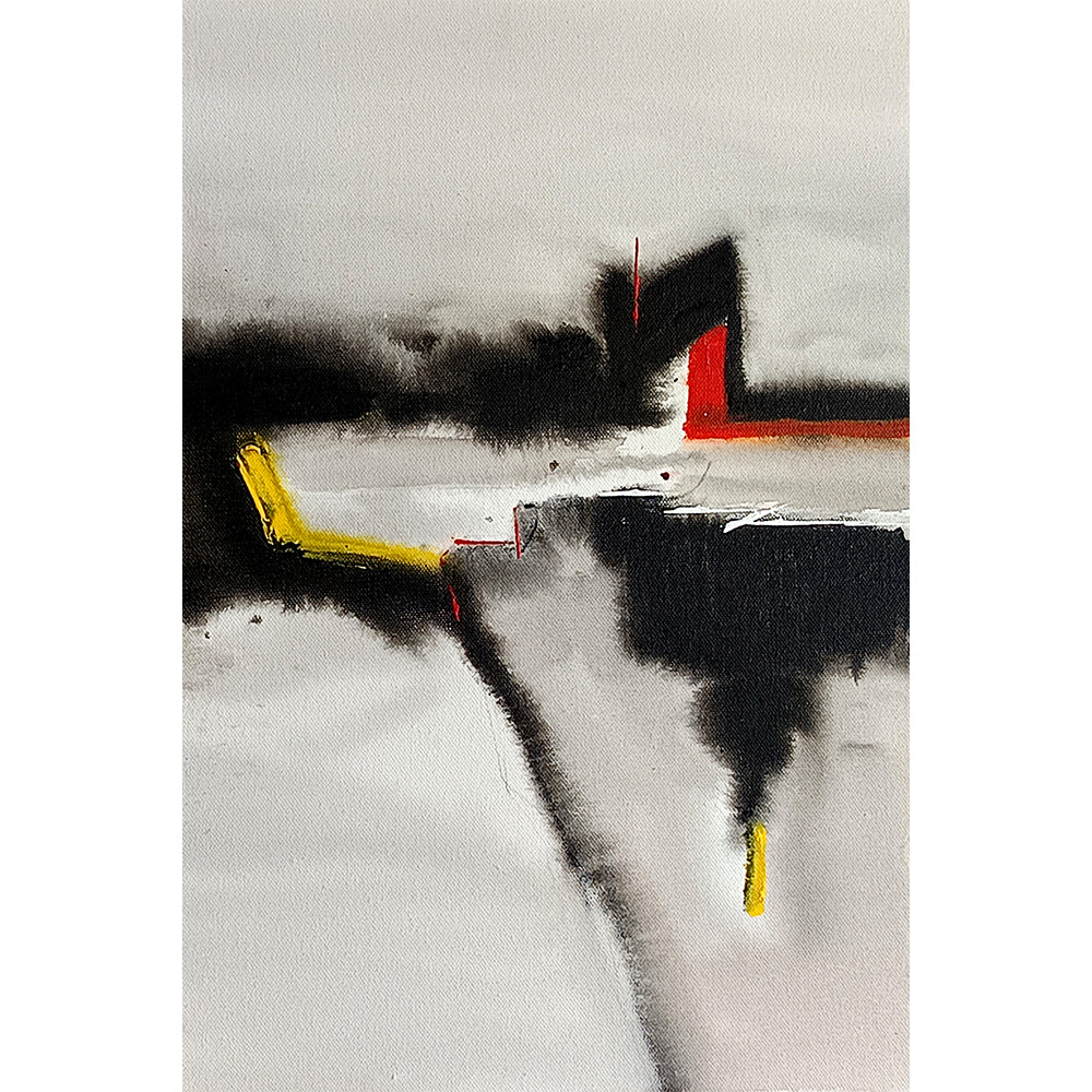 Minimal Motion Paintings | Abstract Art | Vibrant, Modern Abstract Handmade Painting