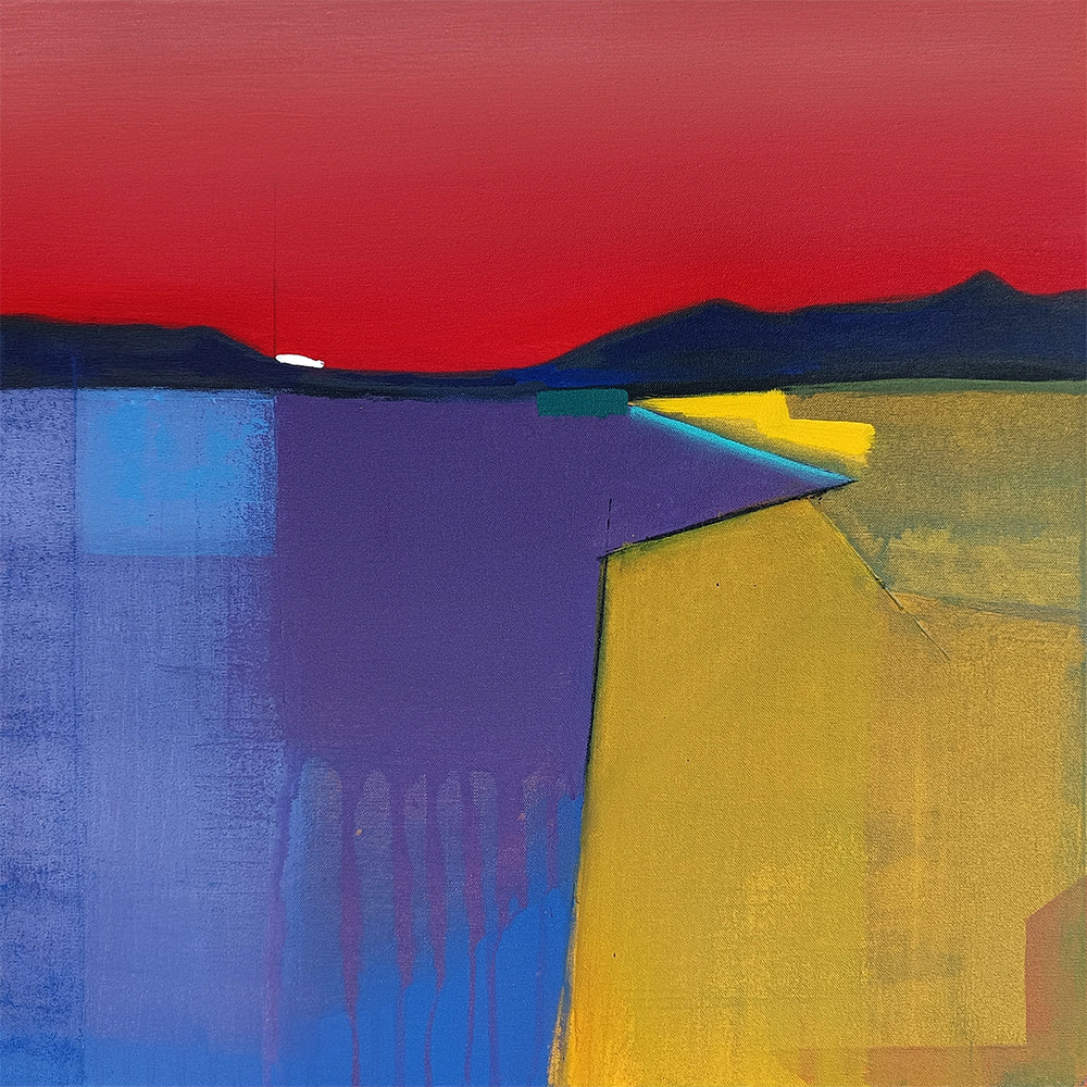 Abstract Parallel Pulse | Colorful Abstract Painting