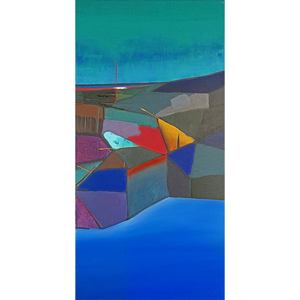 Depths of Blue 2 Abstract Art | Abstract Art Acrylic Painting