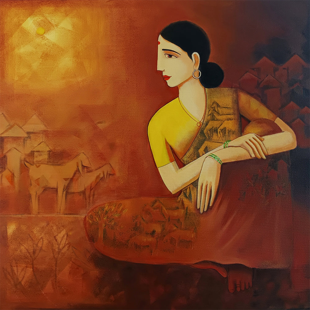 Lady With Sheep